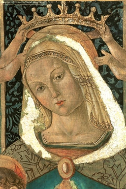 Madonna in trono con il Bambino, San Sebastiano, San Rocco e angeli